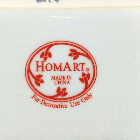 Post & Quill porcelain lidded box by Homart - Picture 8 of 10